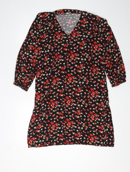 GAP Women's Floral Shift Dress, Multicolour, M, Spring