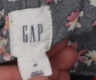 GAP Women's Floral Shift Dress, Multicolour, M, Spring