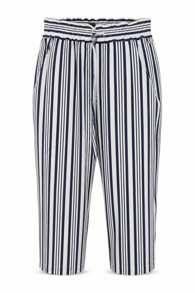 Womens UK Size M Zara Regular Fit Cropped Multicoloured Trousers