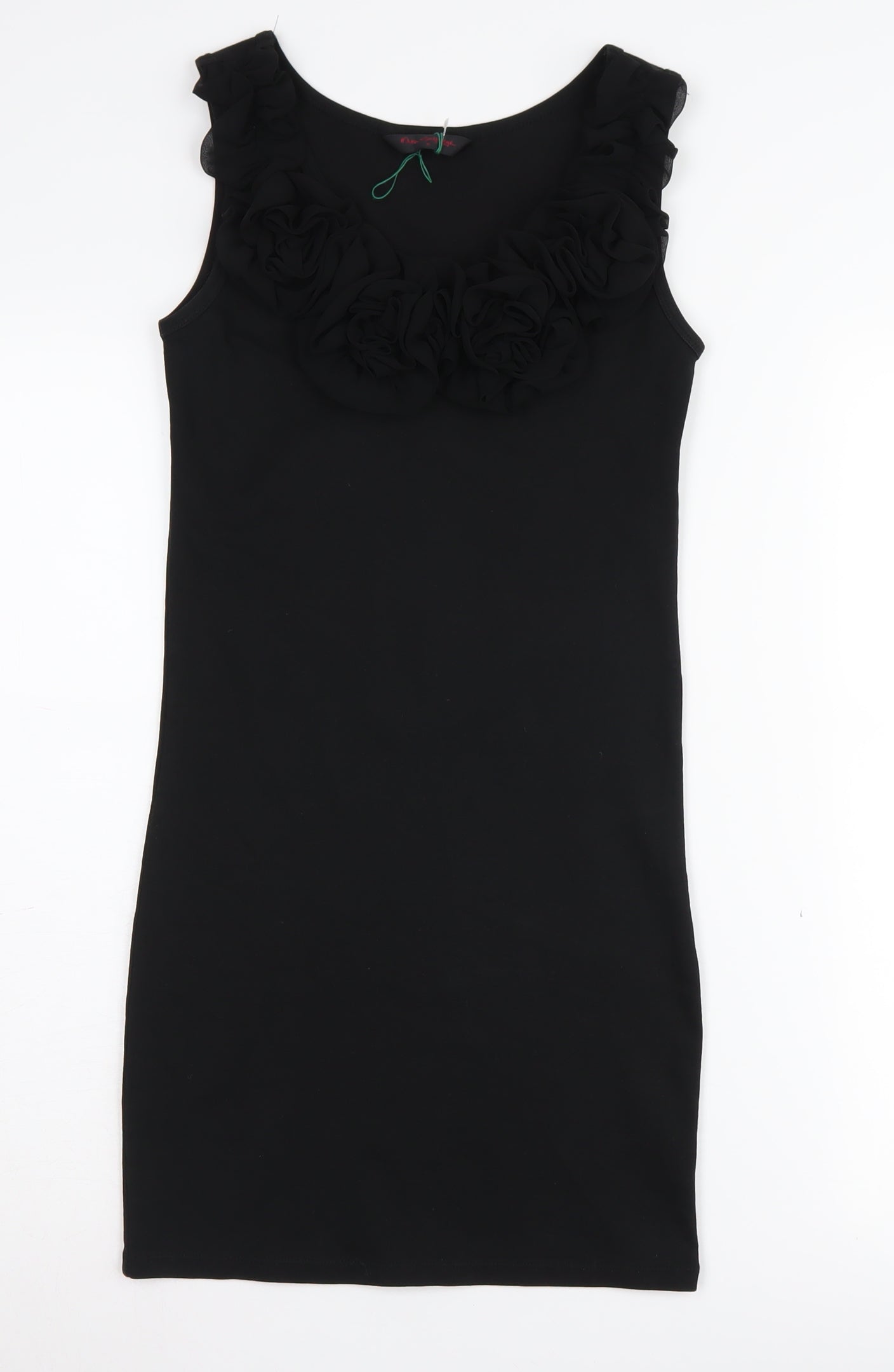 Miss Selfridge Women’s Black Bodycon Mini Dress Size 8