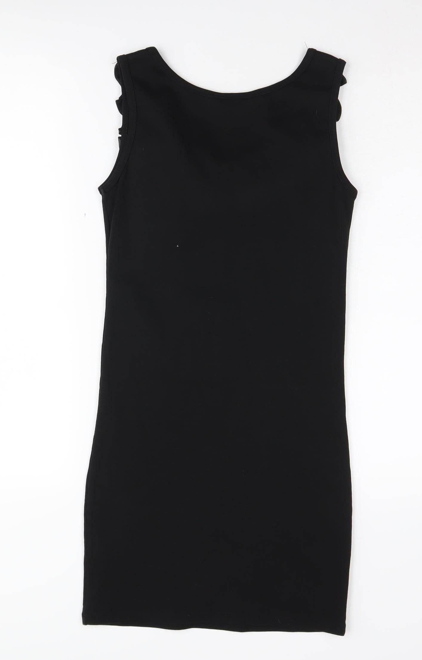 Miss Selfridge Women’s Black Bodycon Mini Dress Size 8