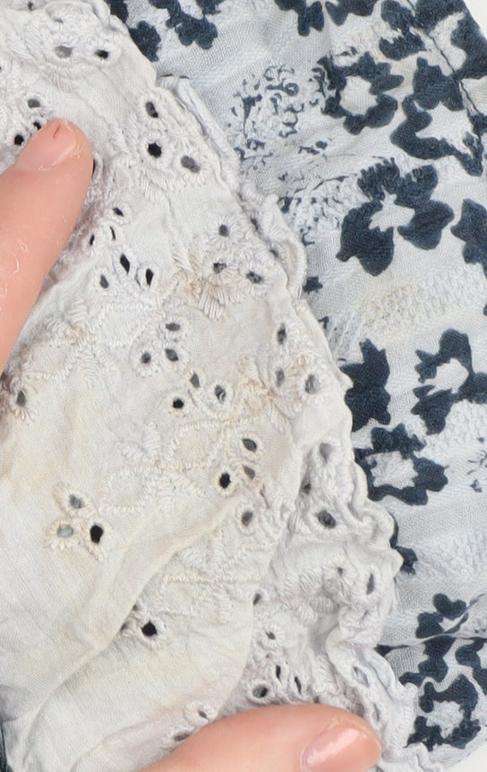 Miss Selfridge Women's Multicoloured Floral Halter Dress Size 14