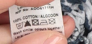 Miss Selfridge Women's Multicoloured Floral Halter Dress Size 14