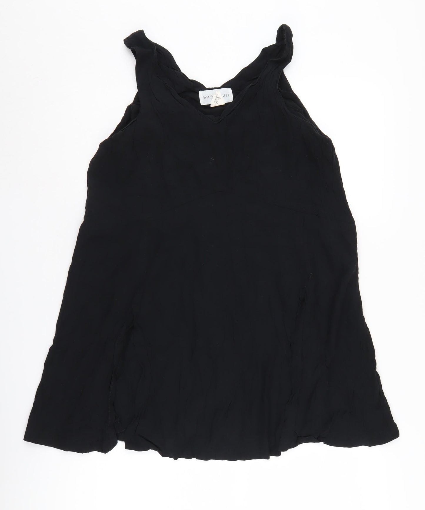 Womens UK Size 12 Warehouse Black  Tank
