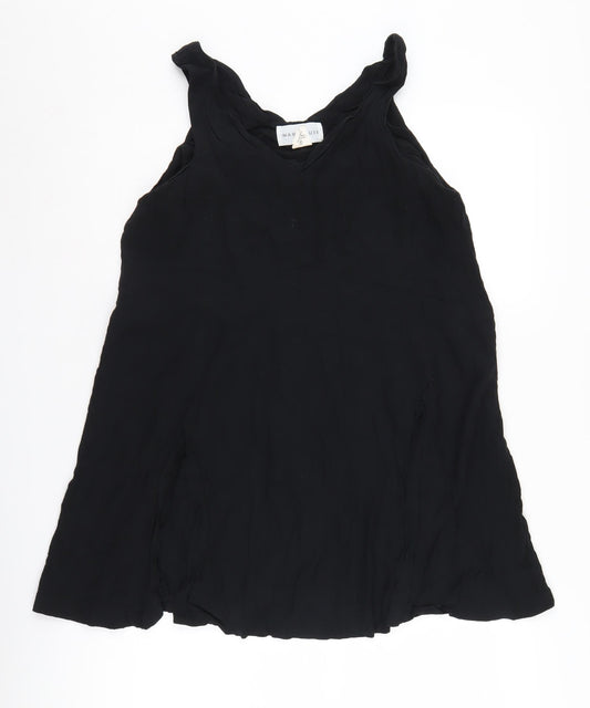 Womens UK Size 12 Warehouse Black  Tank