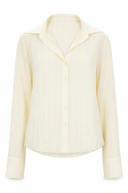 Womens UK Size 12 Marks and Spencer Ivory  Button-Up