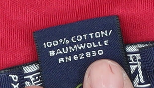 Lands' End Women's Red Cotton Tank Top M