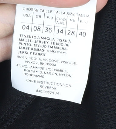 Pennyblack Women's Black Wrap Dress Size 8