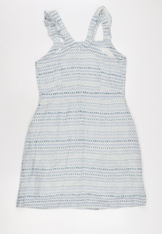 FatFace Women's Multicoloured Pinafore Dress Size 12