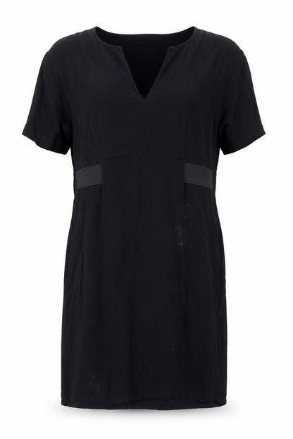 Zara Black Sheath Dress Size 12 Women's Viscose