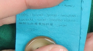 Promod Women's Green Button-Up V-Neck Top - Size 10