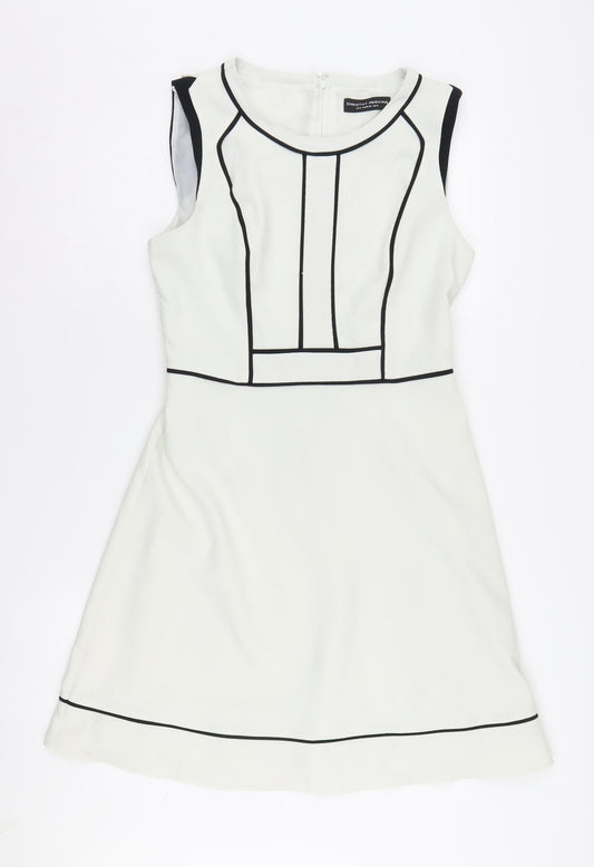 Dorothy Perkins Women's Ivory A-Line Dress, Size 12