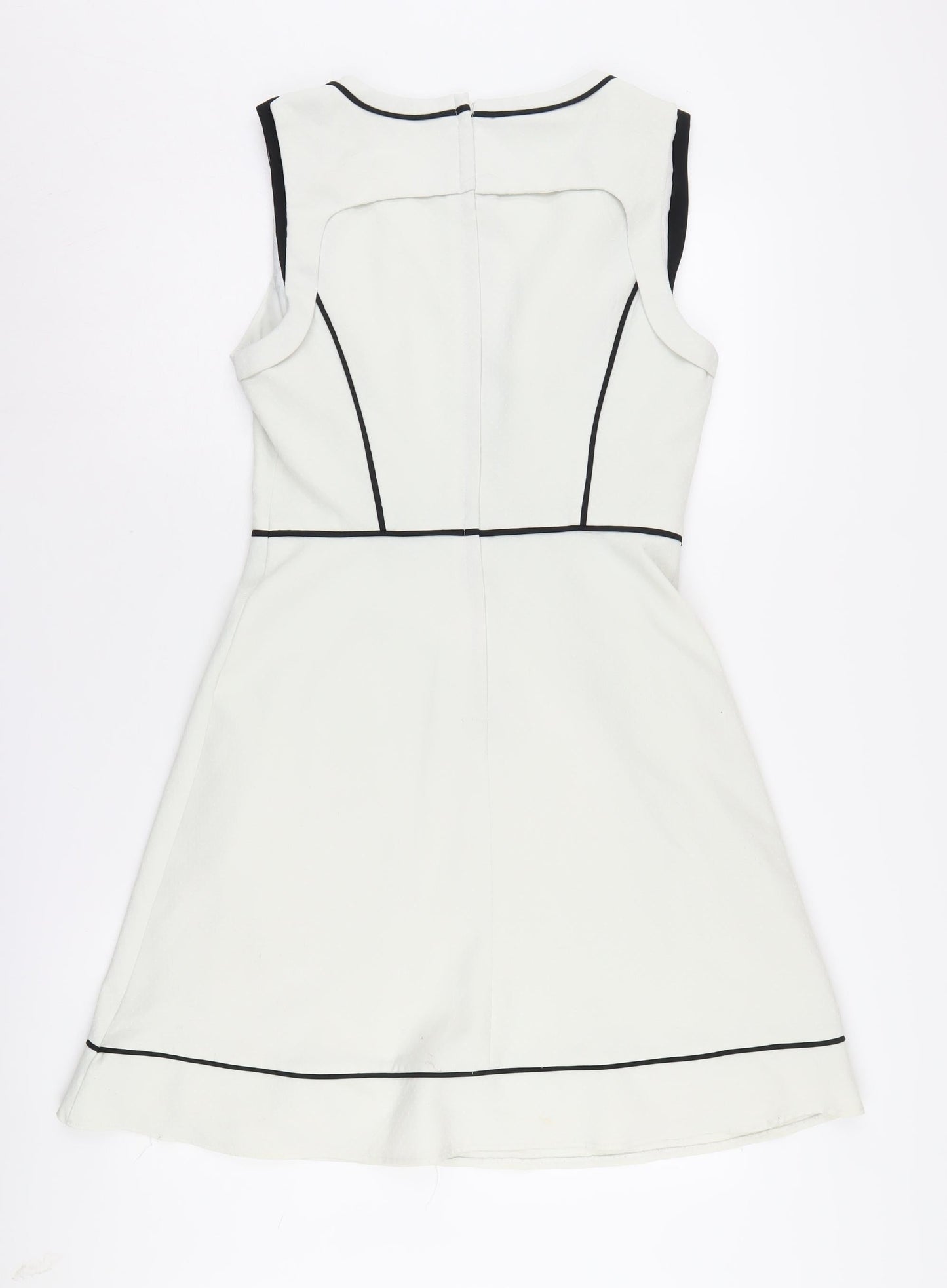 Dorothy Perkins Women's Ivory A-Line Dress, Size 12