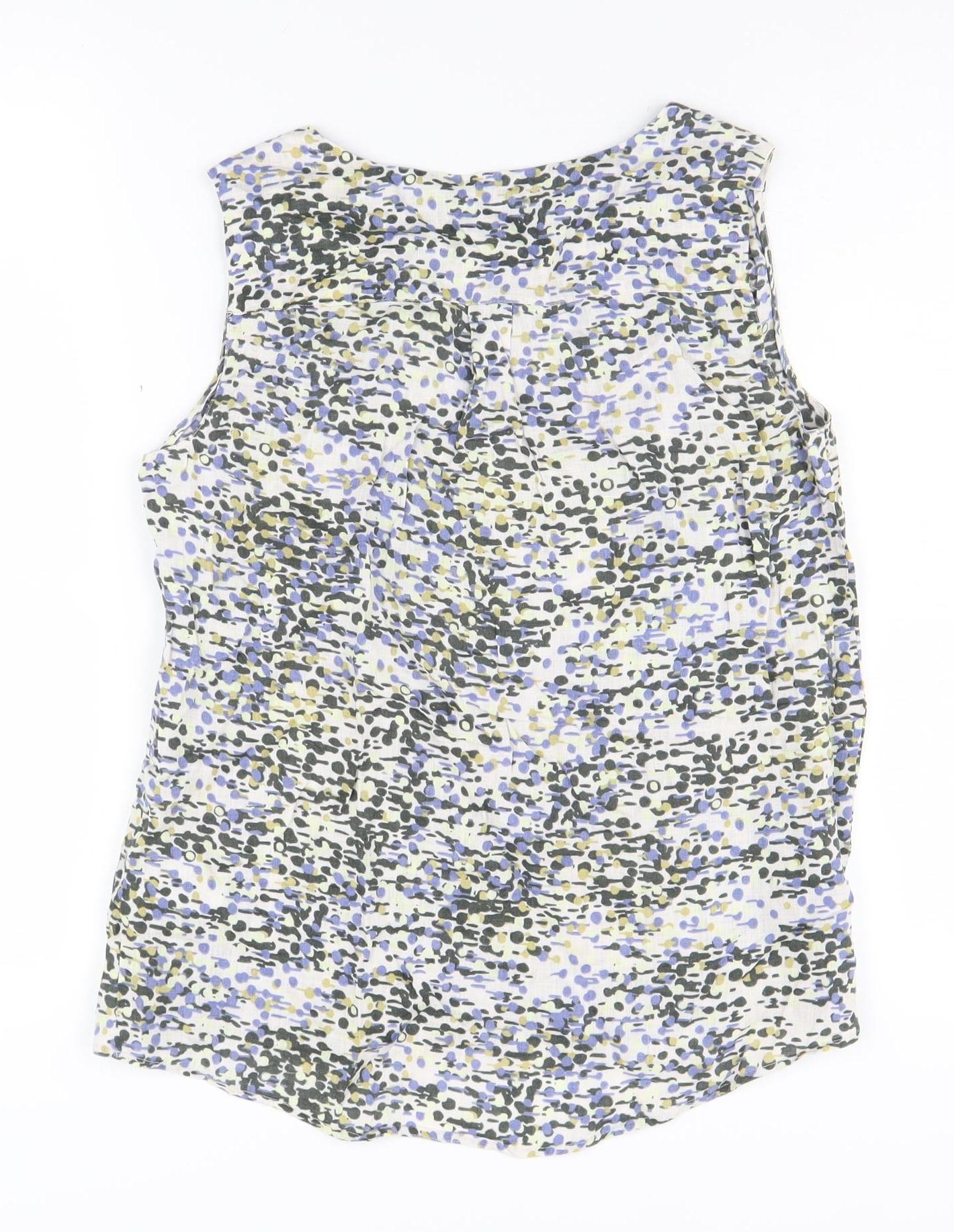 Womens UK Size 8 Paul Costelloe Multicoloured Camisole Blouse