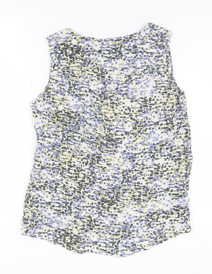 Womens UK Size 8 Paul Costelloe Multicoloured Camisole Blouse
