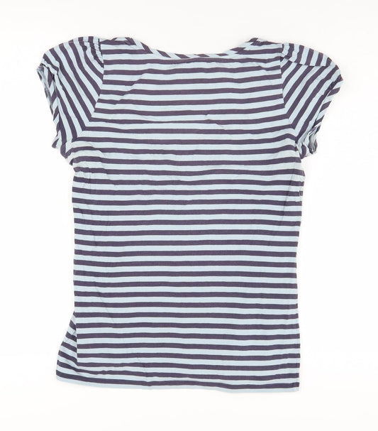 Womens UK Size M Ken Blue Classic T-Shirt