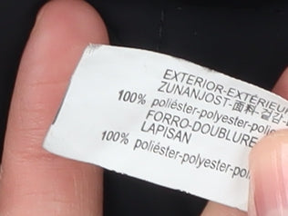 Zara Men's Black Puffer Waistcoat Size S