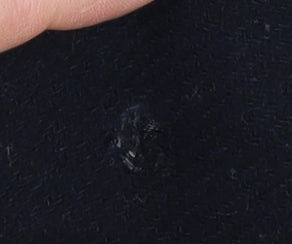 Kangol Women's Black Parka Coat, Size 14, Hooded, Fur Trim