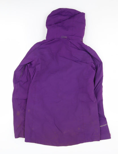 Karrimor Unisex Kids Purple Waterproof Parka Coat 11-12 Years