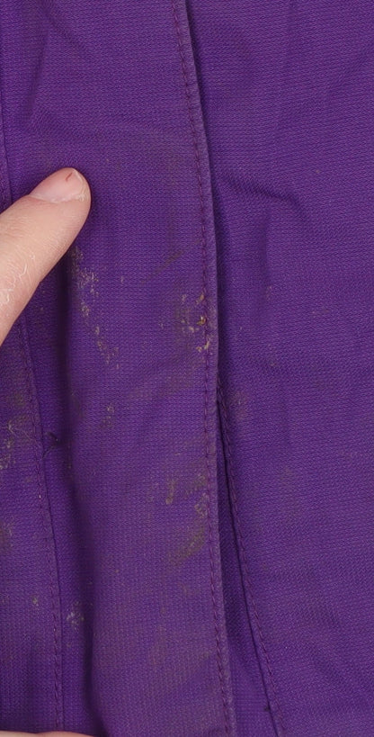 Karrimor Unisex Kids Purple Waterproof Parka Coat 11-12 Years