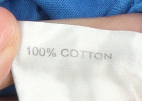 Colin Montgomerie Men's Blue M Stripe Polo Shirt