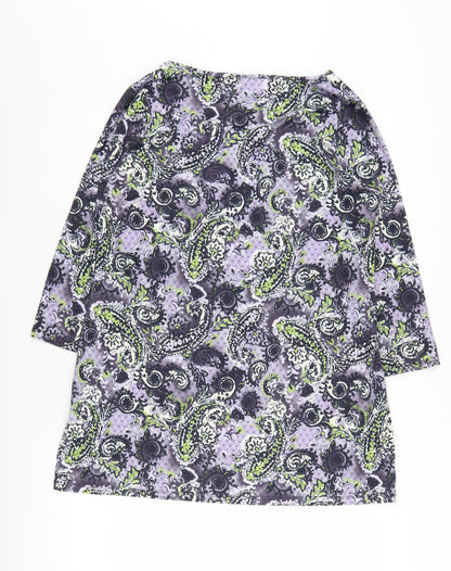 Marks and Spencer Women's Paisley Knit Dress Size 16