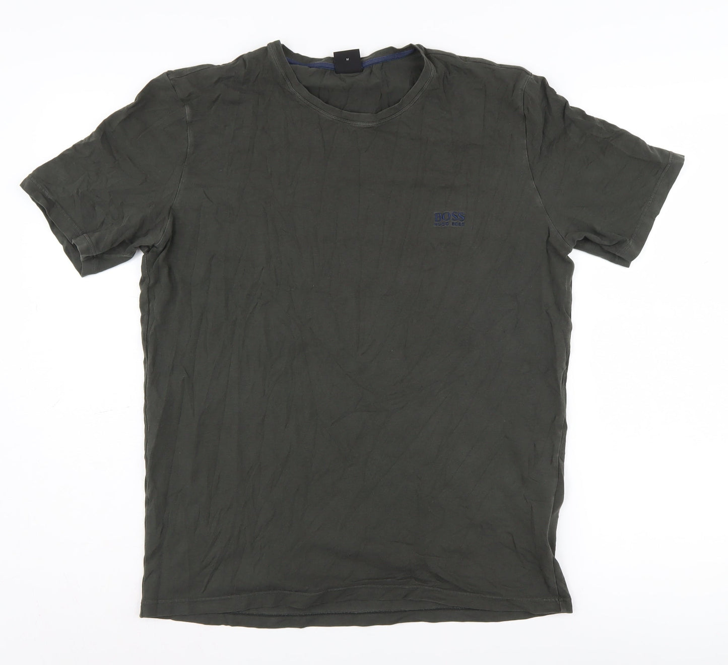 Mens UK Size M HUGO BOSS Green  T-Shirt