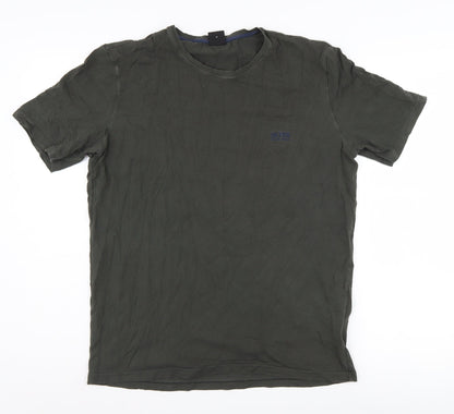 Mens UK Size M HUGO BOSS Green  T-Shirt