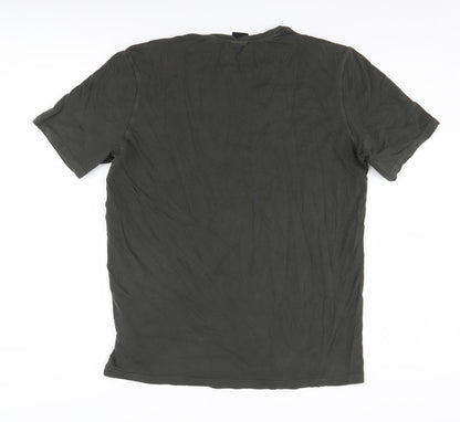 Mens UK Size M HUGO BOSS Green  T-Shirt