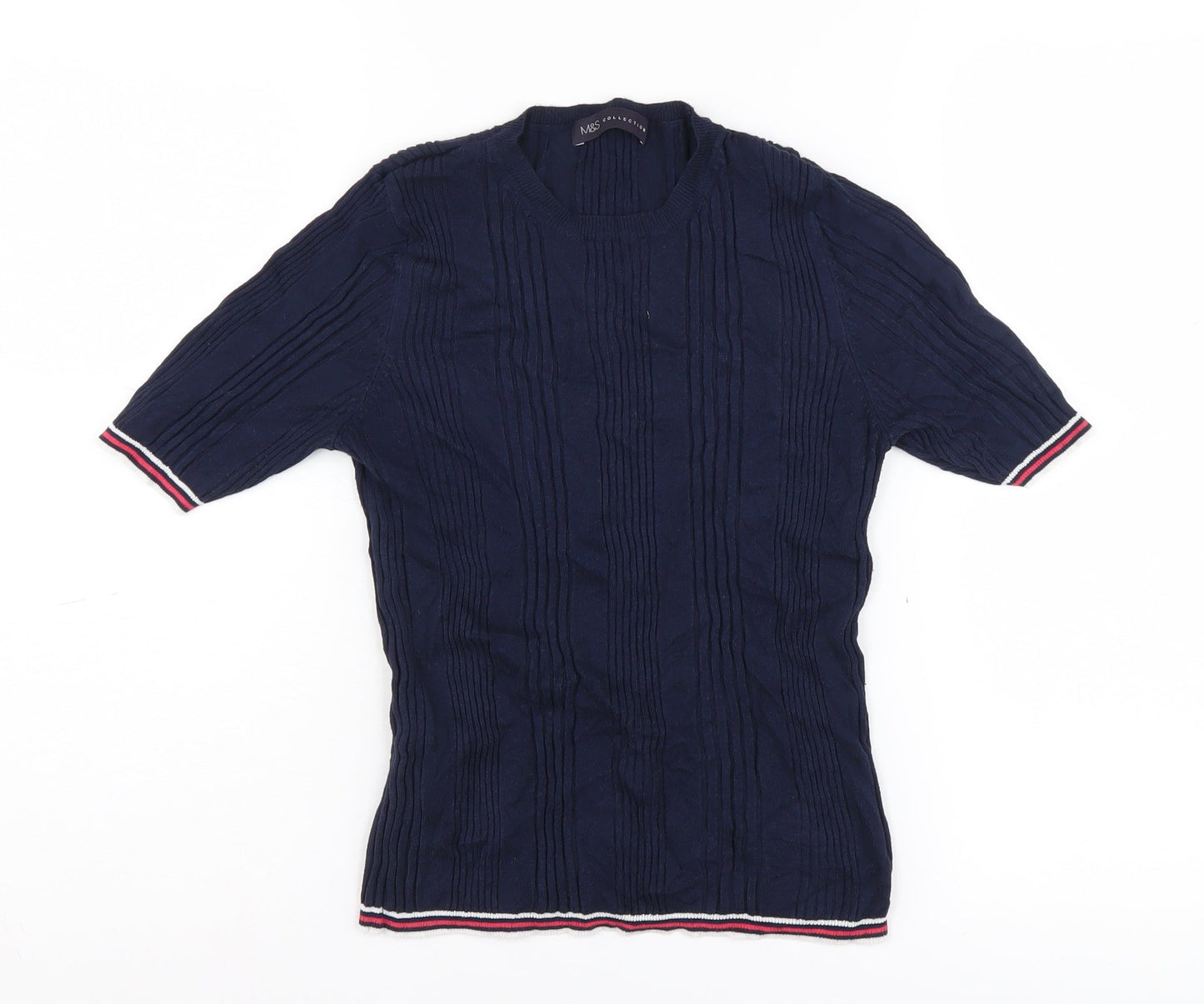 Womens UK Size 12 Marks and Spencer Blue Jumper Jumper