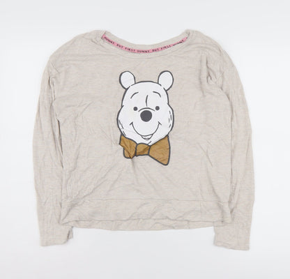 Teens UK Size M Disney Beige Pullover Jumper