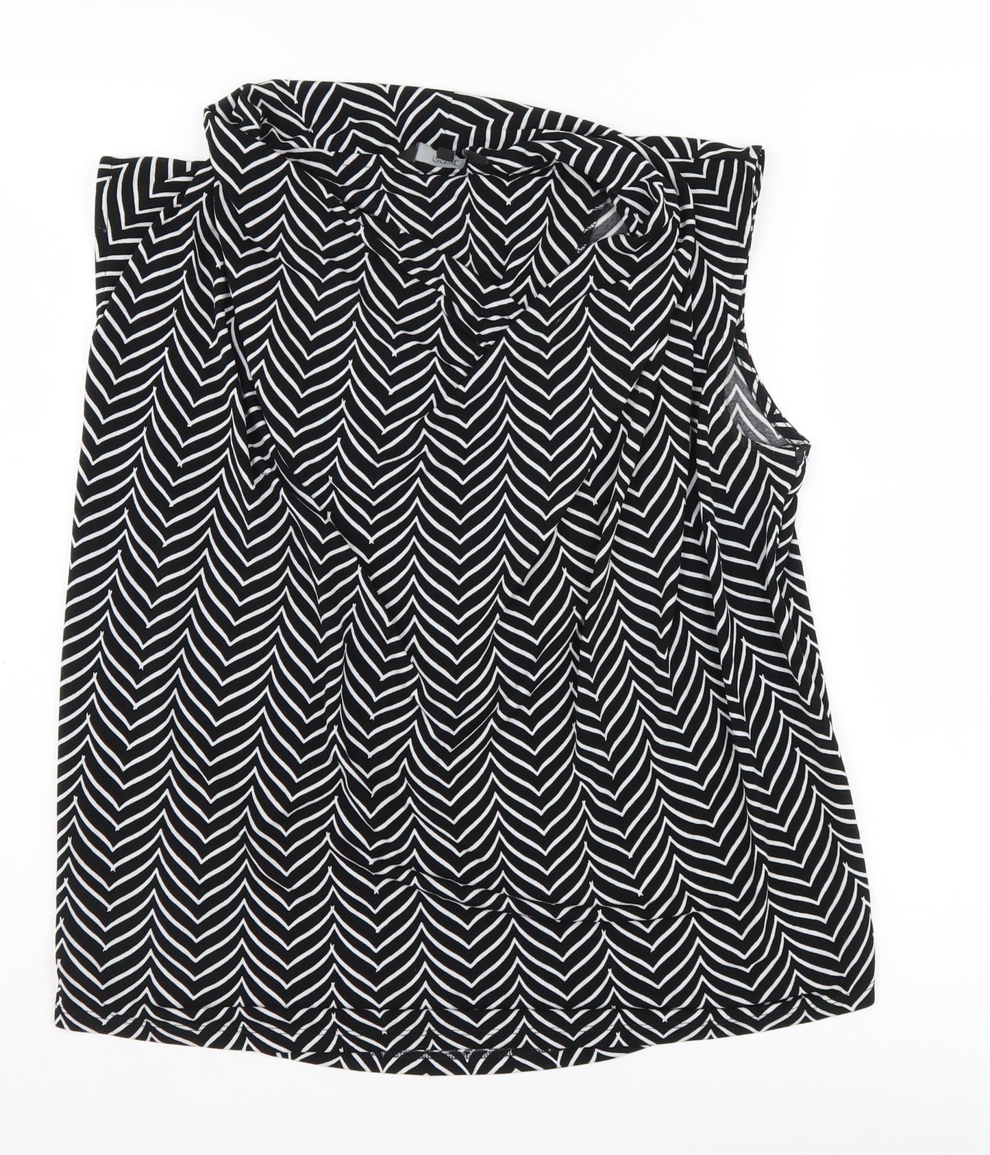 Womens UK Size 12 NEXT Black  Blouse