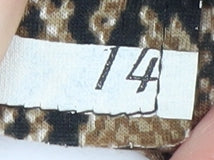 Next Women's Brown Animal Print Knee Length Shift Dress