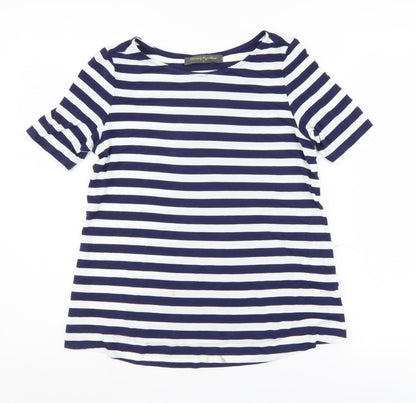 Womens UK Size 8 Blooming Marvellous Blue Basic T-Shirt