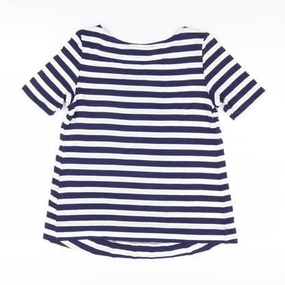 Womens UK Size 8 Blooming Marvellous Blue Basic T-Shirt