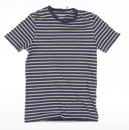 Mens UK Size S JACK & JONES Blue  T-Shirt