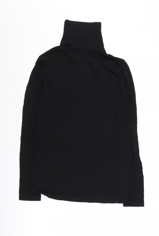 Unisex Adults UK Size M Great Plains Black  Turtleneck
