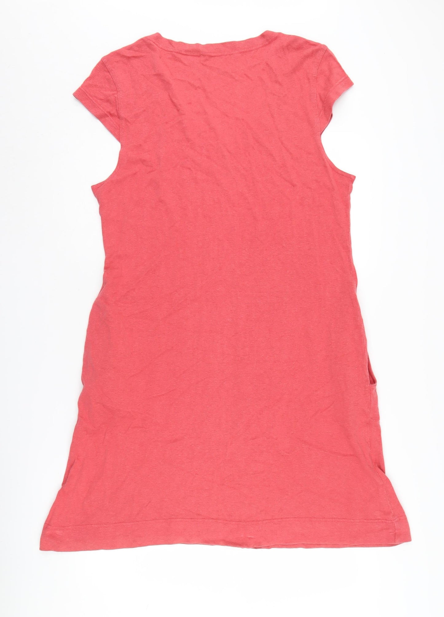 Oska Women's Pink T-Shirt Dress, Size 3, Casual Spring