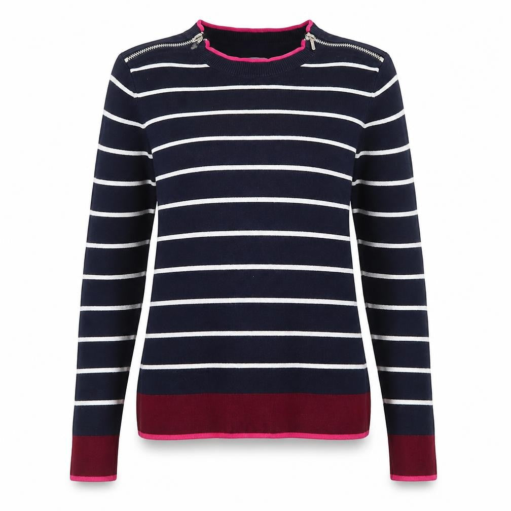 Womens UK Size 12 Debenhams Blue Pullover Jumper