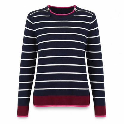 Womens UK Size 12 Debenhams Blue Pullover Jumper