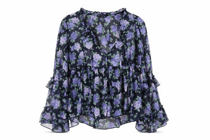 Womens UK Size S American Eagle Outfitters Multicoloured  Blouse
