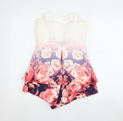 findersKEEPERS Women's Multicoloured Floral Playsuit XS