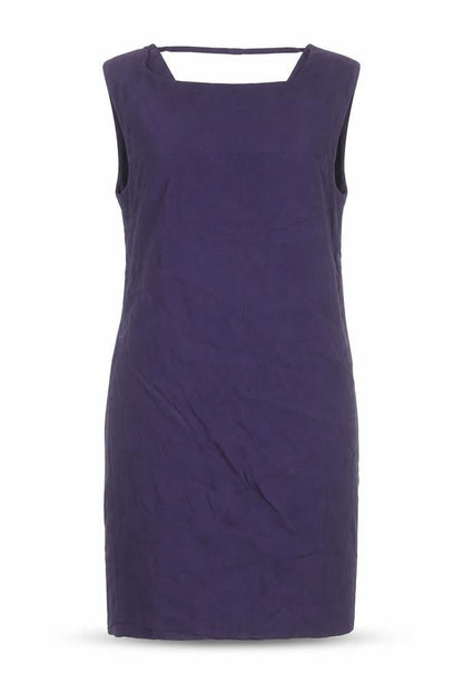 COS Women's Purple Cowl Neck Shift Dress Size 6