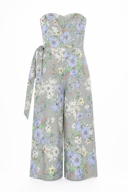 Womens UK Size 4 H&M One-Piece Multicoloured Jumpsuit