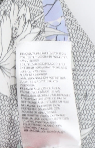 H&M Women's Multicoloured Floral Jumpsuit Size 4