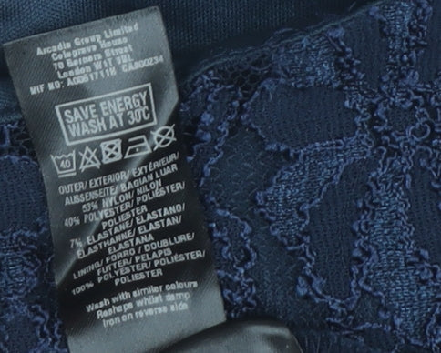 Dorothy Perkins Maternity Blue Sheath Dress Size 14