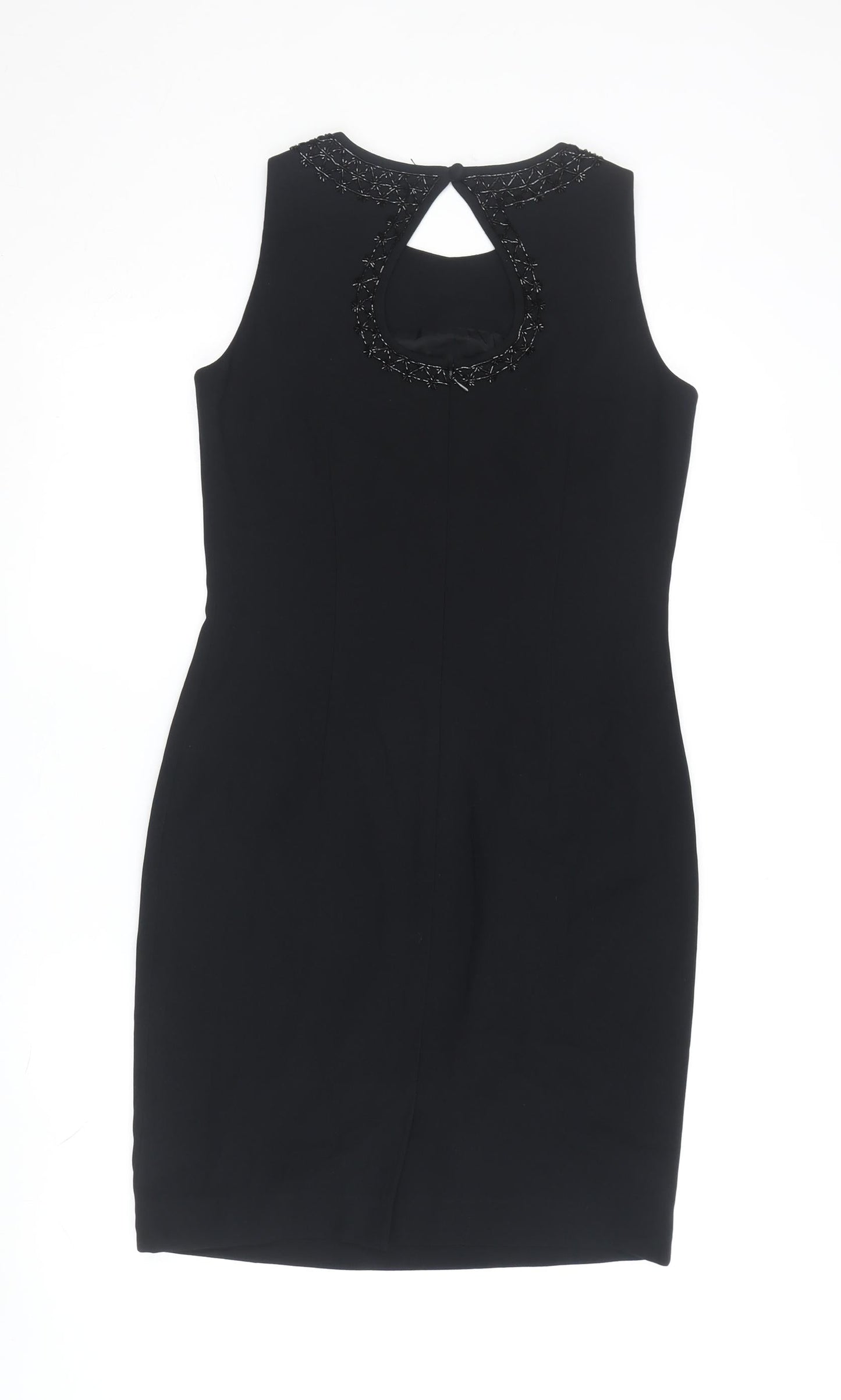 Liz Claiborne Women's Black Sheath Dress Size 4