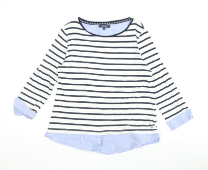 Maine New England Women's Striped T-Shirt Size 14