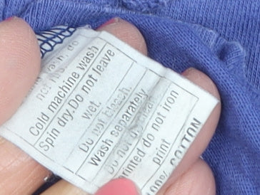 New Zealand Says Men's Purple Polo Shirt Size M