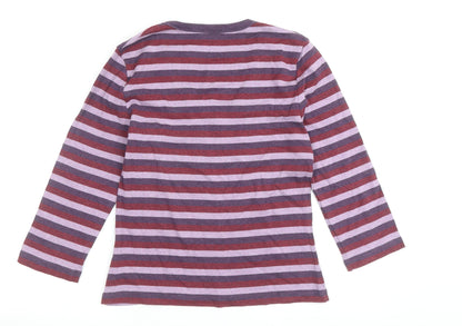 Womens UK Size 10 Marks and Spencer Multicoloured Jersey T-Shirt